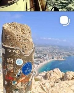 Mirador sobre la costa con Calpe al fondo