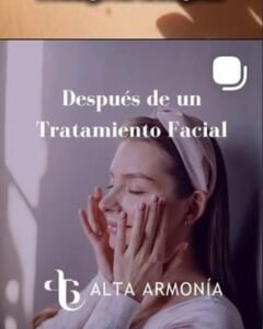 Tratamiento facial en clinica de medicina estetica